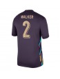 England Kyle Walker #2 Bortedrakt EM 2024 Korte ermer